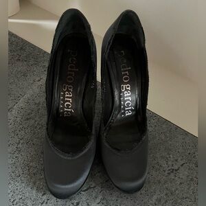 Pedro Garcia satin pumps